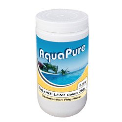 Chlore Lent galets de 250g Aquapure