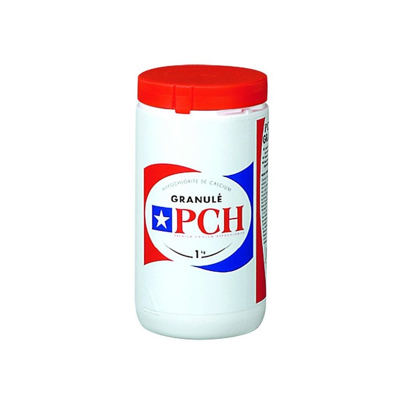 Hypochlorite de Calcium Granulé PCH – Seau 1 kg