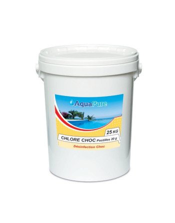Pastilles chlore choc