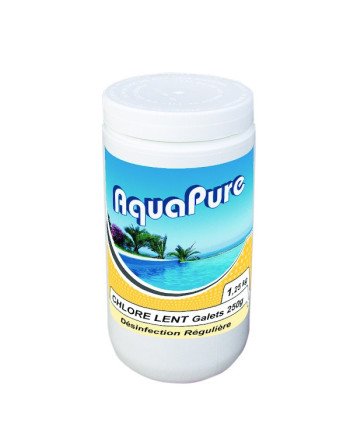 Chlore lent en galet de 250g