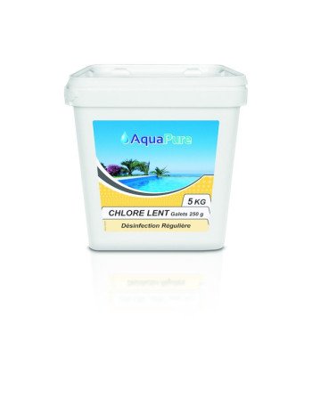 Chlore lent en galet de 250g