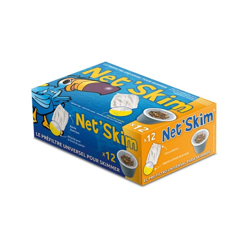 Netskim — Préfiltre jetable (boîte de 12)