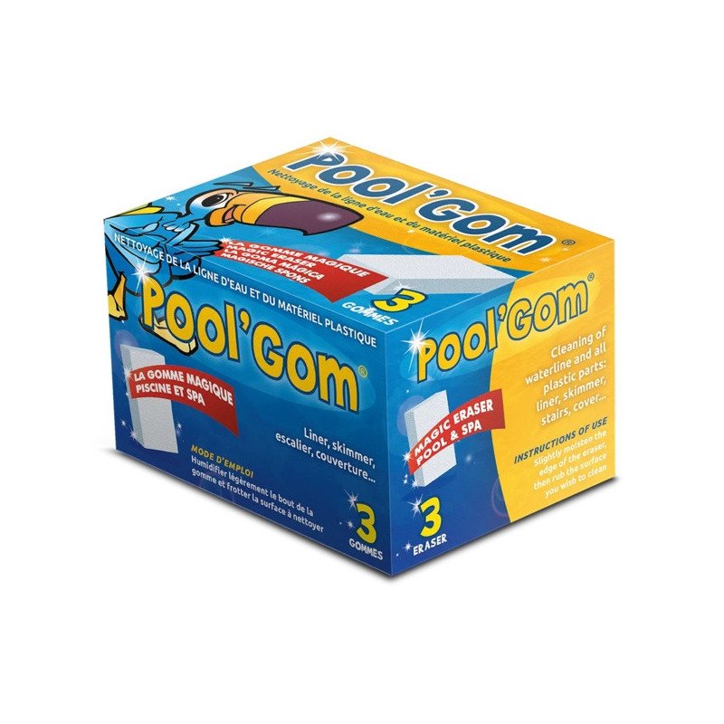 PoolGom – Gomme ligne d’eau (lot de 3)