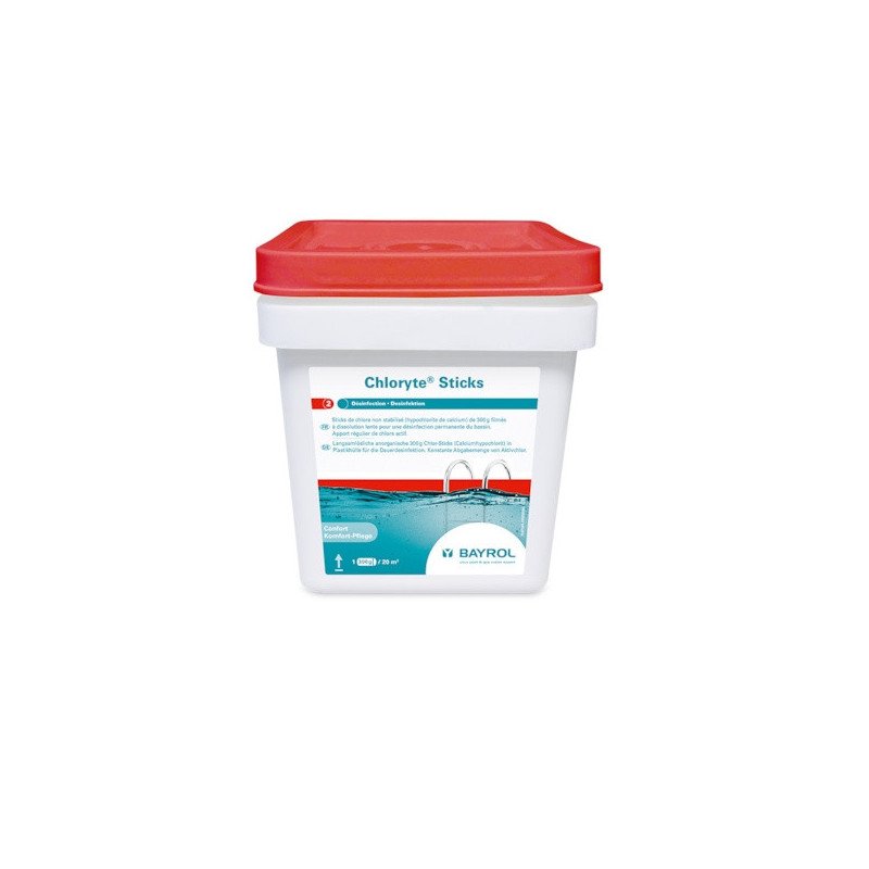 Bayrol Chloryte Sticks – Seau 4,5 kg